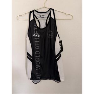 NEW Zoot Women's Ironman All World Athlete AWA Triathlon Racerback Tank Top L